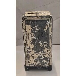 Vintage Electrolux Servel Metal Coin Bank 1930's -1940's ERA